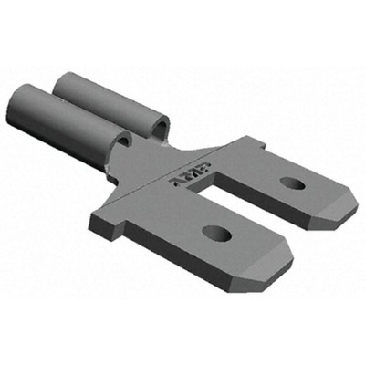 TE Connectivity Female to Male Spade Connector, Adapter, 4.75 x 0.81mm Tab Size