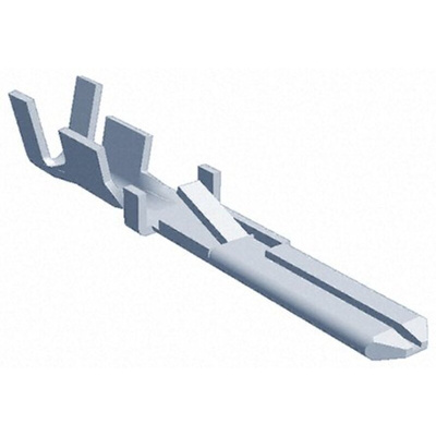 TE Connectivity FASTIN-FASTON .110 Uninsulated Male Spade Connector, Tab, 2.79 x 0.81mm Tab Size, 0.5mm² to 1mm²