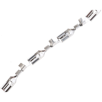 TE Connectivity Positive Lock .187 Mk II Uninsulated Female Spade Connector, Receptacle, 4.75 x 0.51mm Tab Size, 0.2mm²