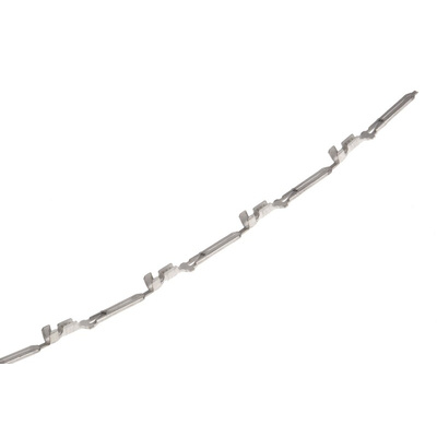 TE Connectivity FASTIN-FASTON .110 Uninsulated Male Spade Connector, Tab, 2.79 x 0.79mm Tab Size, 0.3mm² to 0.56mm²