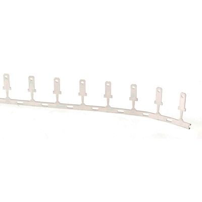 TE Connectivity FASTON .110 Uninsulated Male Spade Connector, PCB Tab, 2.79 x 0.51mm Tab Size