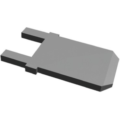 TE Connectivity FASTON .250 Uninsulated Male Spade Connector, PCB Tab, 6.35 x 0.83mm Tab Size