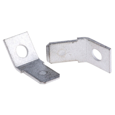 TE Connectivity FASTON .250 Uninsulated Male Spade Connector, PCB Tab, 6.35 x 0.81mm Tab Size