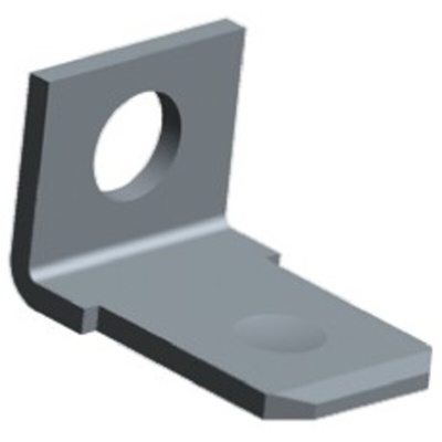 TE Connectivity FASTON .250 Uninsulated Male Spade Connector, PCB Tab, 6.35 x 0.81mm Tab Size