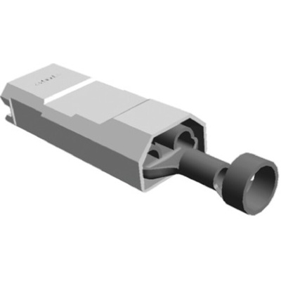 TE Connectivity Ultra-Pod Natural Insulated Female Spade Connector, Receptacle, 6.35 x 0.81mm Tab Size, 2mm² to 5.26mm²