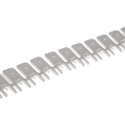 TE Connectivity FASTON .250 Uninsulated Male Spade Connector, PCB Tab, 6.35 x 0.83mm Tab Size