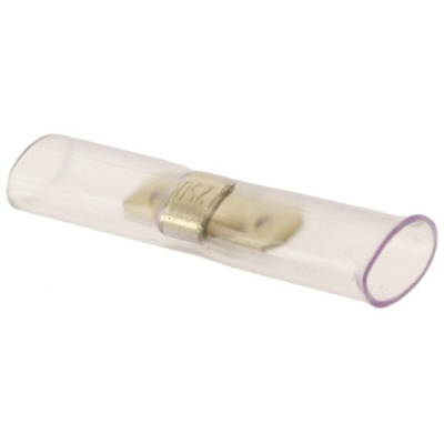 TE Connectivity Male to Male Spade Connector, Adapter, 6.35 x 0.81mm Tab Size