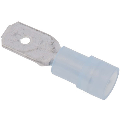 Phoenix Contact C-SCMI Blue Insulated Male Spade Connector, Tab, 6.3 x 0.8mm Tab Size, 1.5mm² to 2.5mm²