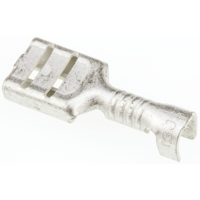 JST LTO Uninsulated Female Spade Connector, Receptacle, 6.3 x 0.8mm Tab Size, 1mm² to 2.5mm²