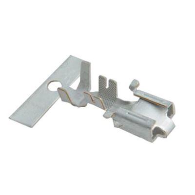 TE Connectivity Uninsulated Female Spade Connector, Receptacle, 6.3 x 0.8mm Tab Size, 3mm² to 6mm²