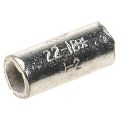 TE Connectivity, SOLISTRAND Parallel Splice Connector, Tin 22 → 16 AWG