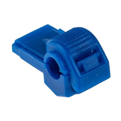 RS PRO T-Tap Wire Splice Connector, Blue, Insulated, Tin 18 → 14 AWG