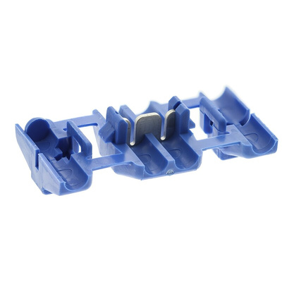 TE Connectivity Tap Splice Connector, Blue, Insulated, Tin 17 → 13 AWG