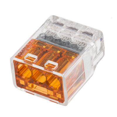 TE Connectivity Splice Connector, Orange 0.5 → 2.5 mm², 22 → 12 AWG
