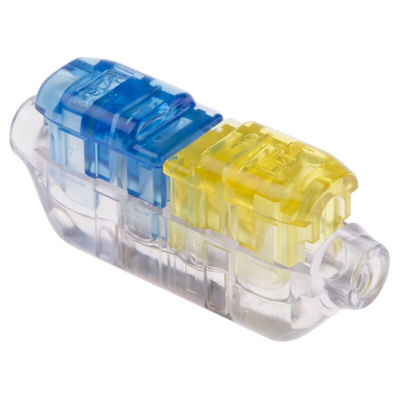 TE Connectivity In Line Splice Connector, Clear, Insulated, Tin 1.5 → 2.5 mm², 14 → 12 AWG, 16 →