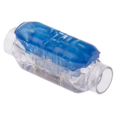 TE Connectivity In Line Splice Connector, Clear, Insulated Maximum of 0.75 mm², Maximum of 18 AWG