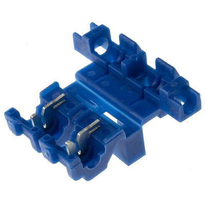RS PRO Splice Connector, Blue, Insulated 0.75 → 2.5 mm², 18 → 14 AWG