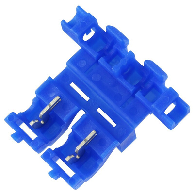 RS PRO Splice Connector, Blue, Insulated 0.75 → 2.5 mm², 18 → 14 AWG