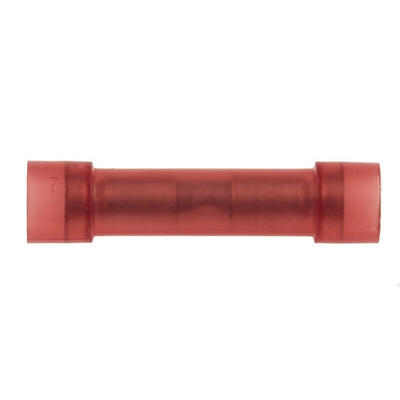 RS PRO Splice Connector, Red, Insulated 0.5 → 1.5 mm², 22 → 16 AWG