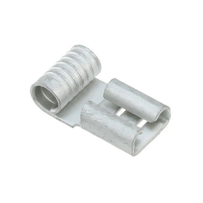 Molex 19008 Uninsulated Female Spade Connector, Flag Terminal, 6.35 x 0.81mm Tab Size