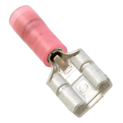 Molex 19275 Red Insulated Female Spade Connector, Receptacle, 7.87 x 0.41mm Tab Size