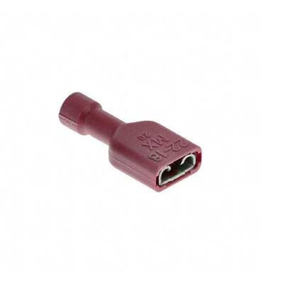 Molex Quick Splice Crimp Quick Disconnect Terminal, Insulated 18 AWG, 20 AWG, 22 AWG