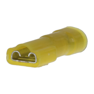 Molex Quick Splice Crimp Quick Disconnect Terminal, Insulated 16+16 AWG, 18+18 AWG, 20+20 AWG, 22+22 AWG