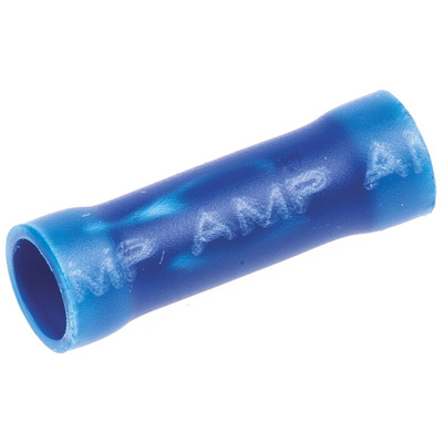 TE Connectivity, PLASTI-GRIP Parallel Splice Connector, Blue, Insulated, Tin 16 → 14 AWG