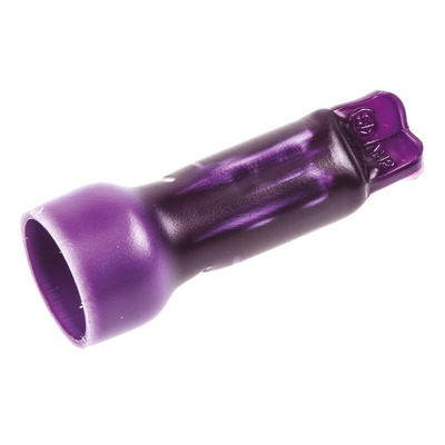 TE Connectivity, 369 Closed End Splice Connector, Purple, Insulated, Tin 22 → 10 AWG