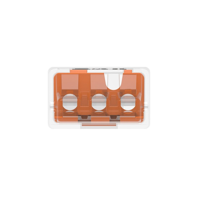 TE Connectivity, 2388553 Closed End Connector, Orange, Insulated, Copper 12 → 22 AWG
