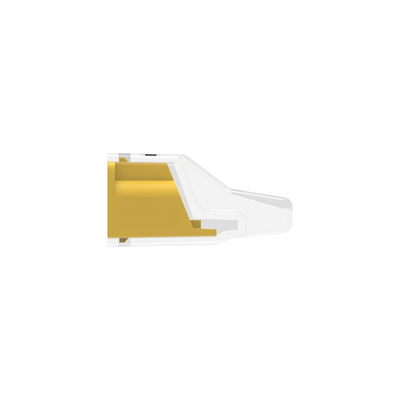 TE Connectivity, 2388553 Closed End Connector, Yellow, Insulated, Copper 12 → 22 AWG