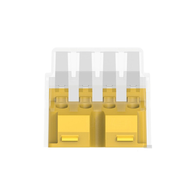TE Connectivity, 2388553 Closed End Connector, Yellow, Insulated, Copper 12 → 22 AWG