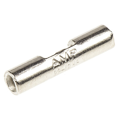 TE Connectivity, STRATO-THERM Strap Butt Splice Connector, Nickel 22 → 16 AWG