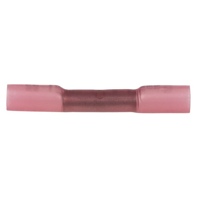 RS PRO Heat Shrink Splice Connector, Red, Insulated