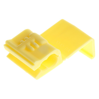 RS PRO Tap Splice Connector, Yellow, Insulated 12 → 10 AWG