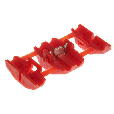 RS PRO Tap Splice Connector, Red, Insulated 20 → 18 AWG