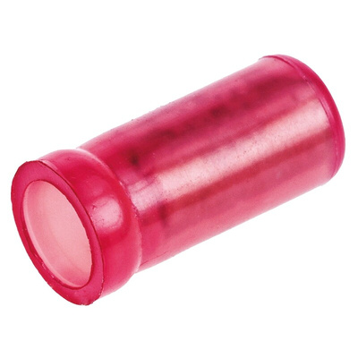 TE Connectivity Spare Wire Cap Splice Connector, Red, Insulated, Tin 22 → 18 AWG