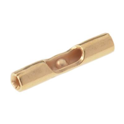 TE Connectivity, SOLISTRAND Strap Butt Splice Connector, Gold over Nickel 26 → 22 AWG
