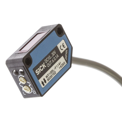 Sick Diffuse Photoelectric Sensor, Block Sensor, 450 mm Detection Range