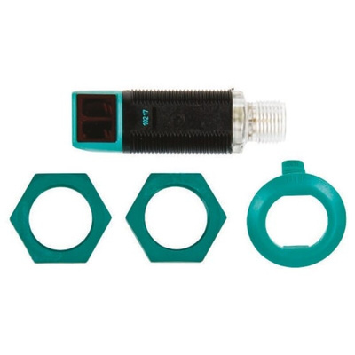 Pepperl + Fuchs Diffuse Photoelectric Sensor, Barrel Sensor, 200 mm Detection Range