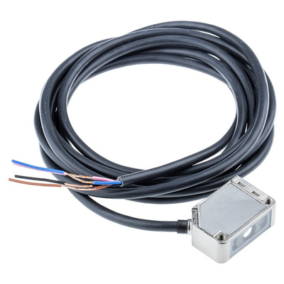 Omron Diffuse Photoelectric Sensor, Block Sensor, 12 mm Detection Range