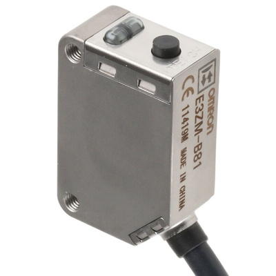 Omron Retroreflective Photoelectric Sensor, Block Sensor, 500 mm Detection Range