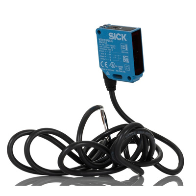 Sick Retroreflective Photoelectric Sensor, Block Sensor, 20 mm → 350 mm Detection Range
