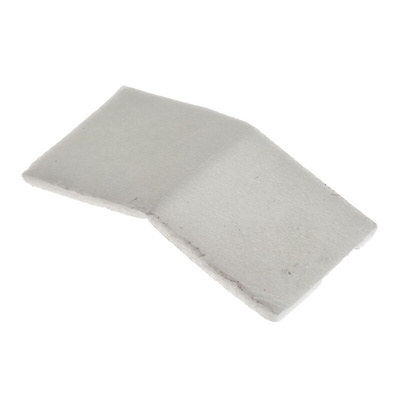 RS PRO White Foam Tape, 12mm x 12mm, 0.8mm Thick