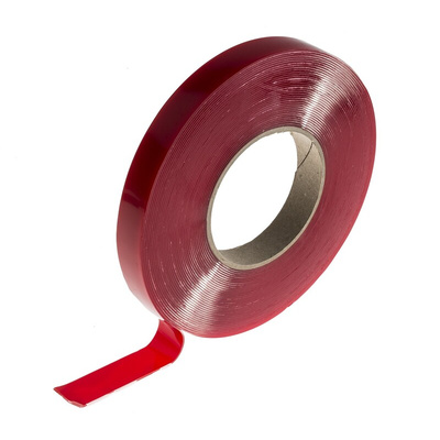 RS PRO Translucent Foam Tape, 19mm x 14m, 1mm Thick