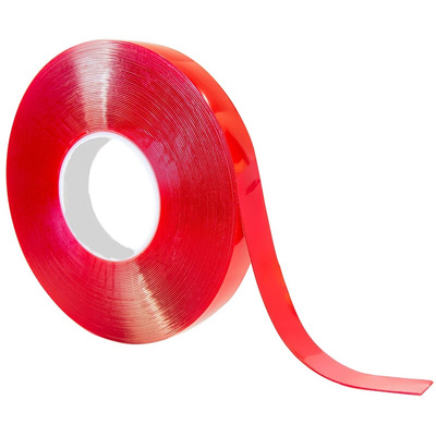 RS PRO Translucent Foam Tape, 6mm x 33m, 1mm Thick