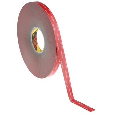 3M GPH-160GF, VHB™ Grey Foam Tape, 12mm x 33m, 1.6mm Thick