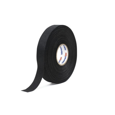 HellermannTyton Helatape Protect 300 Black PET Electrical Tape, 19mm x 25m
