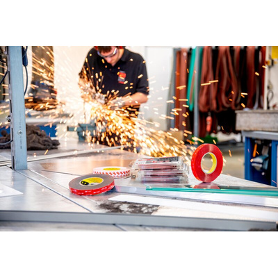 3M 4910F, VHB™ Clear Foam Tape, 19mm x 11m, 1mm Thick