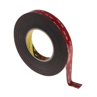 3M 5952F, VHB™ Black Foam Tape, 19mm x 11m, 1.1mm Thick